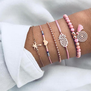 5 pieces  bracelets